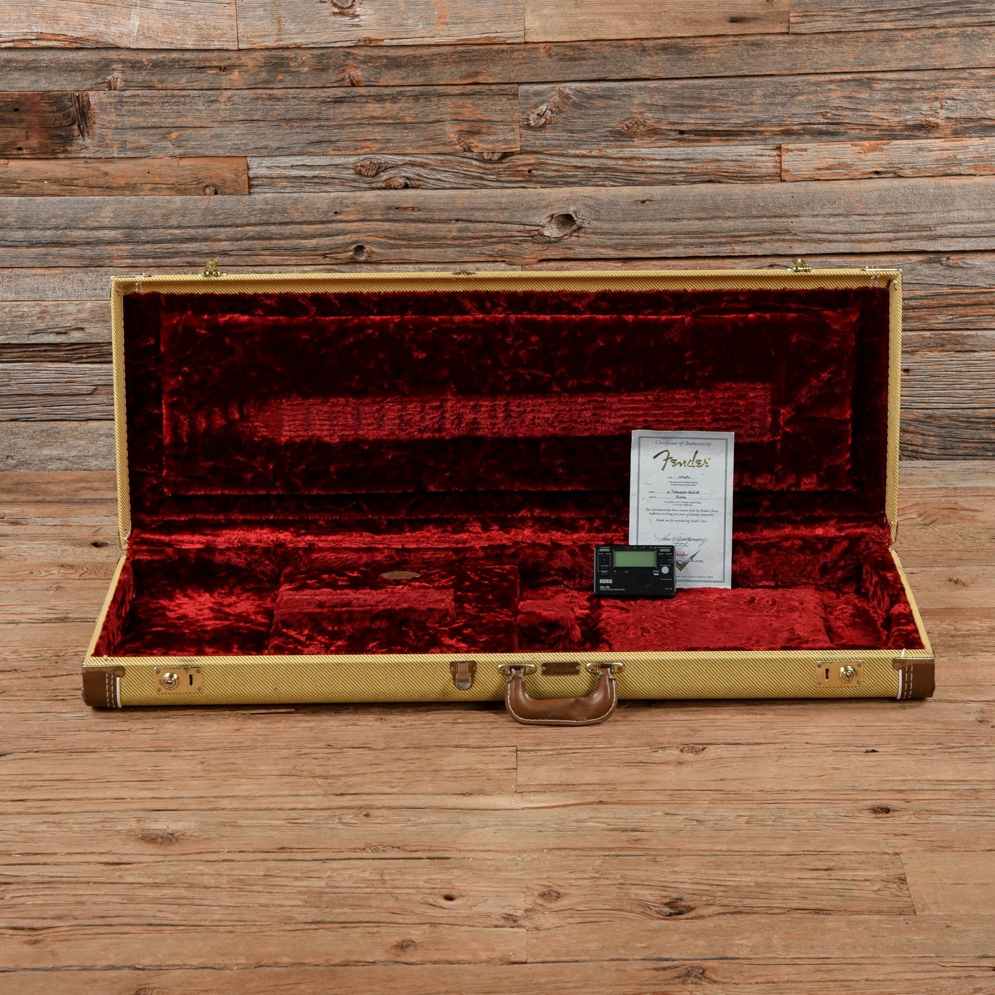 Fender Custom Shop 52 Telecaster Relic Black 2015 Electric Guitars / Solid Body