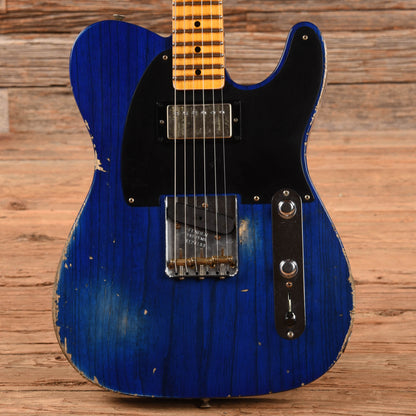 Fender Custom Shop '52 Telecaster Relic Blue Metallic 2023 Electric Guitars / Solid Body