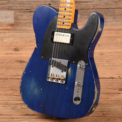 Fender Custom Shop '52 Telecaster Relic Blue Metallic 2023 Electric Guitars / Solid Body