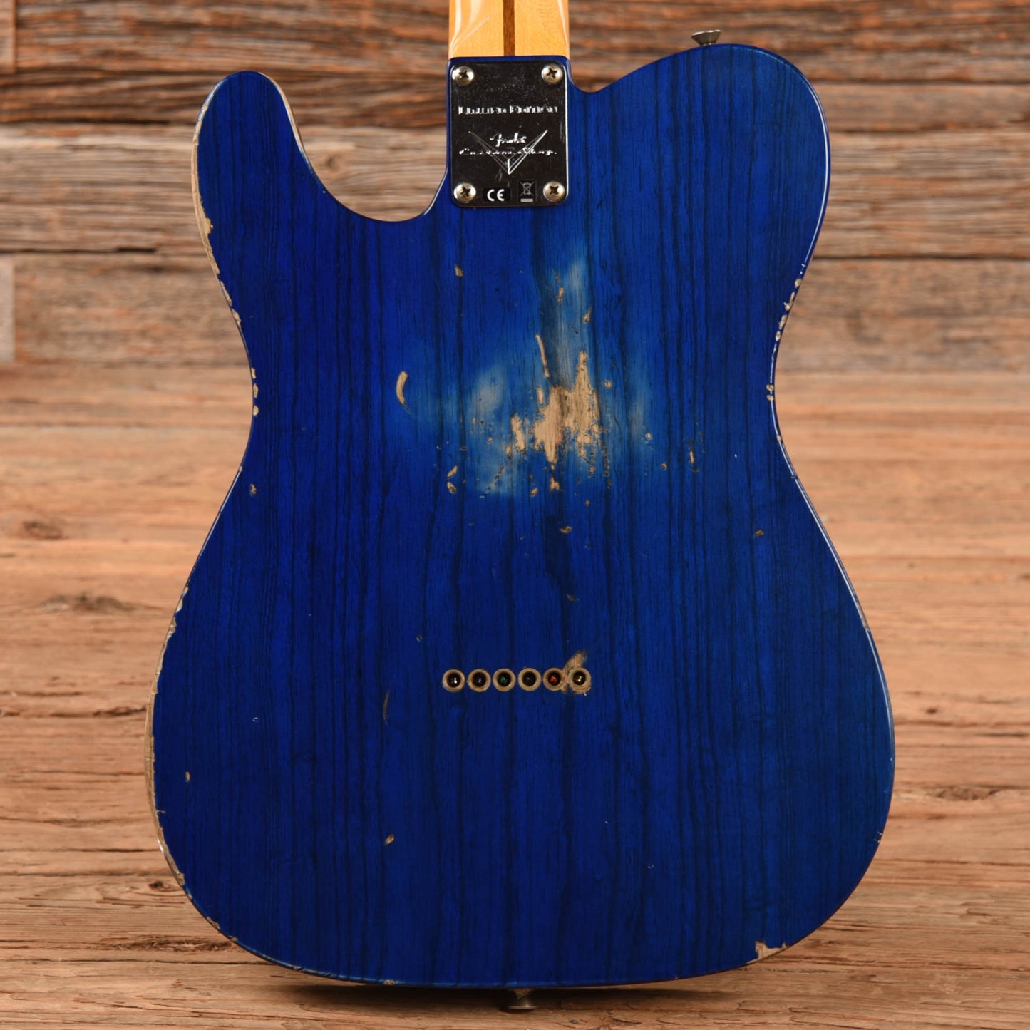 Fender Custom Shop '52 Telecaster Relic Blue Metallic 2023 Electric Guitars / Solid Body