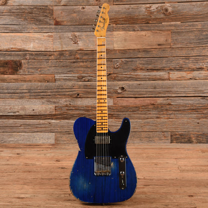 Fender Custom Shop '52 Telecaster Relic Blue Metallic 2023 Electric Guitars / Solid Body