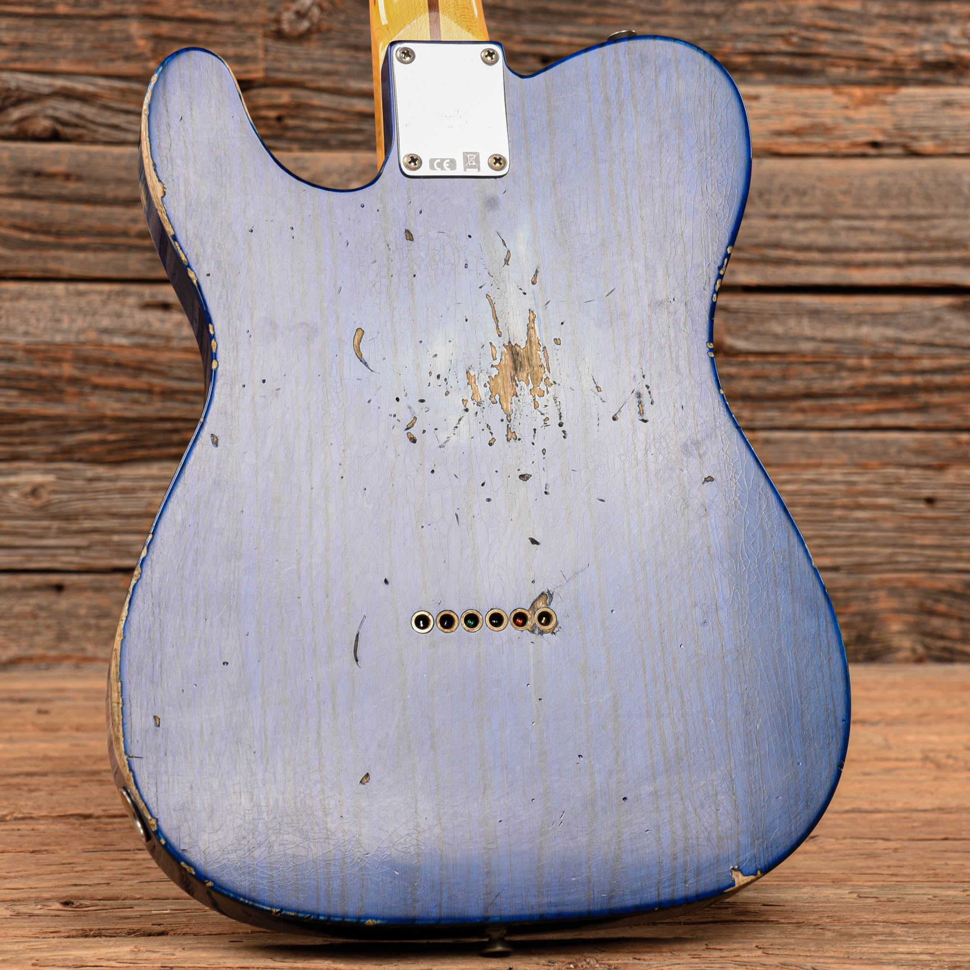 Fender Custom Shop '52 Telecaster Relic Blue Metallic 2023 Electric Guitars / Solid Body