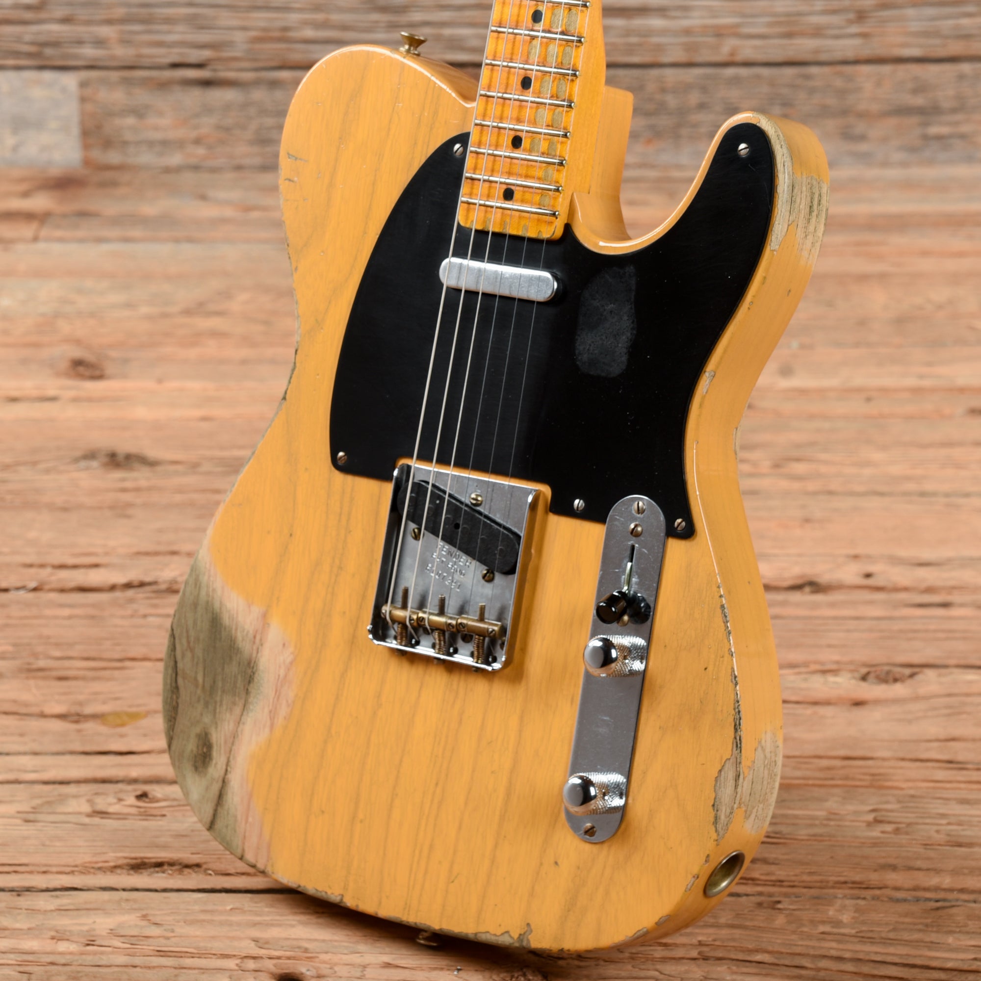 Fender Custom Shop 52 Telecaster Relic Butterscotch Blonde 2020 Electric Guitars / Solid Body