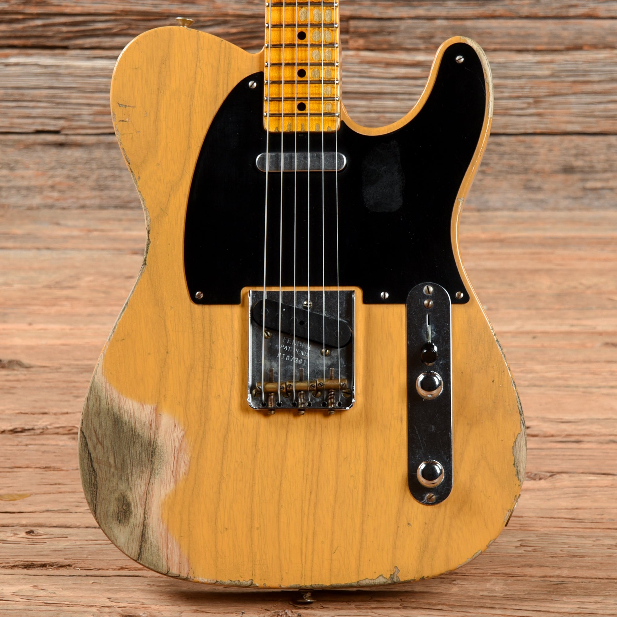 Fender Custom Shop 52 Telecaster Relic Butterscotch Blonde 2020 Electric Guitars / Solid Body