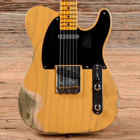 Fender Custom Shop 52 Telecaster Relic Butterscotch Blonde 2020 Electric Guitars / Solid Body
