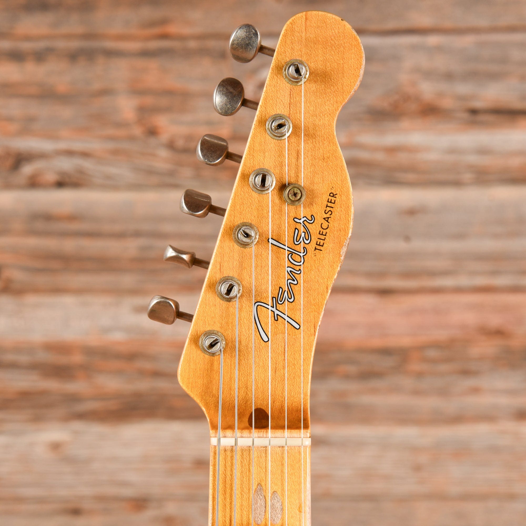Fender Custom Shop '52 Telecaster Relic Emerald Green Transparent 2020 Electric Guitars / Solid Body