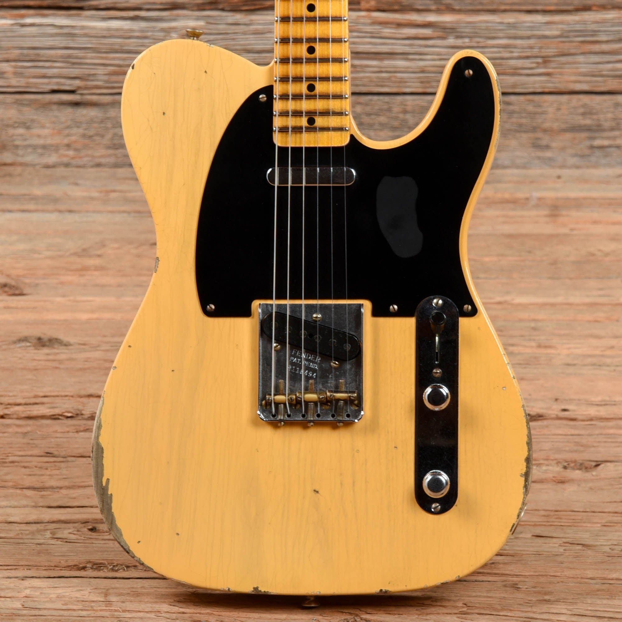 Custom Telecaster Relic Fender Custom Shop 52 Telecaster Relic Nocaster Blonde 2022 – Chicago ...
