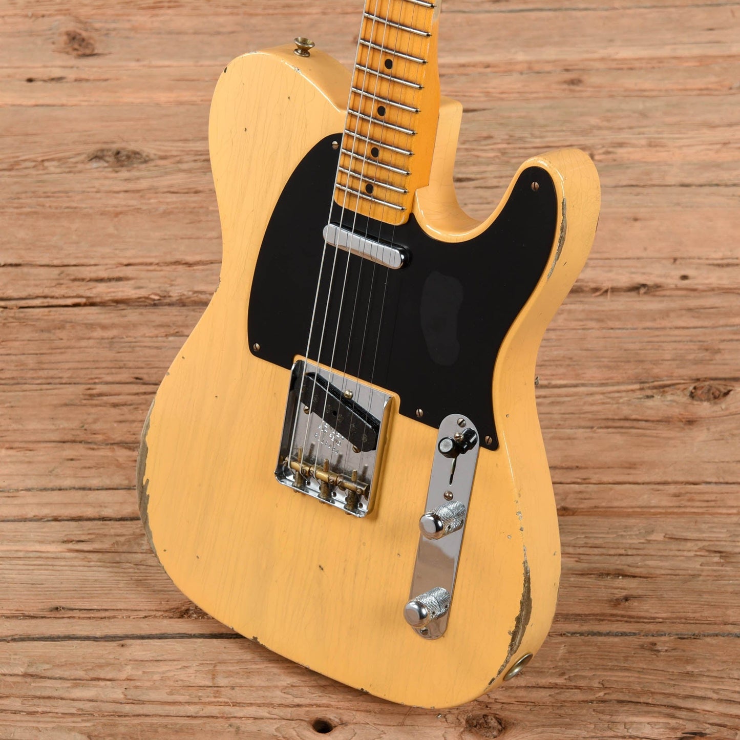Fender Custom Shop 52 Telecaster Relic Nocaster Blonde 2022 Electric Guitars / Solid Body