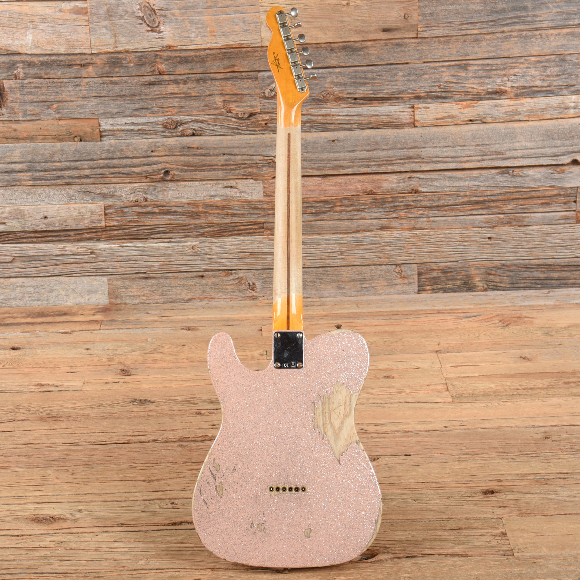 Fender Custom Shop 52 Telecaster Relic Shell Pink Sparkle 2022 Electric Guitars / Solid Body