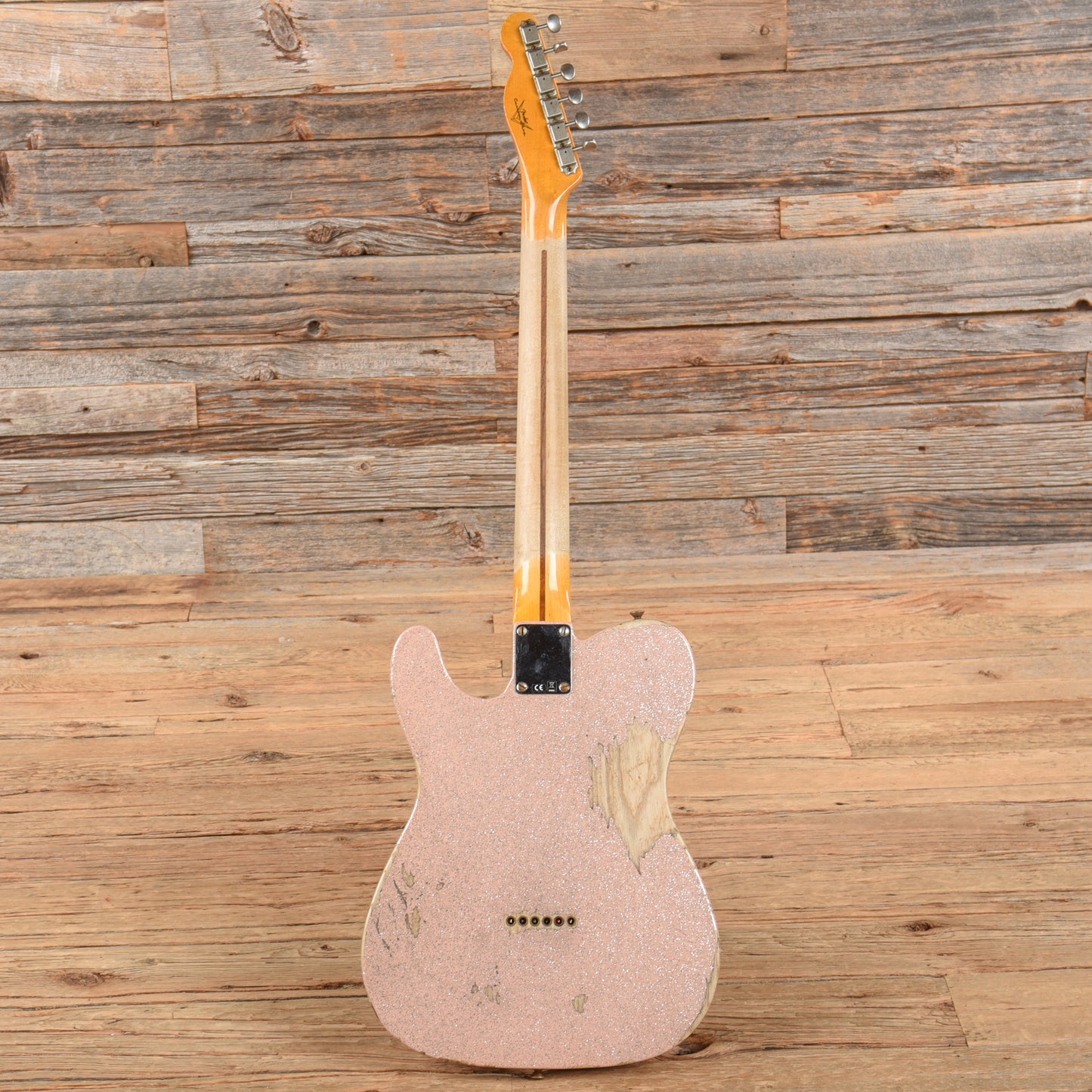 Fender Custom Shop 52 Telecaster Relic Shell Pink Sparkle 2022 Electric Guitars / Solid Body