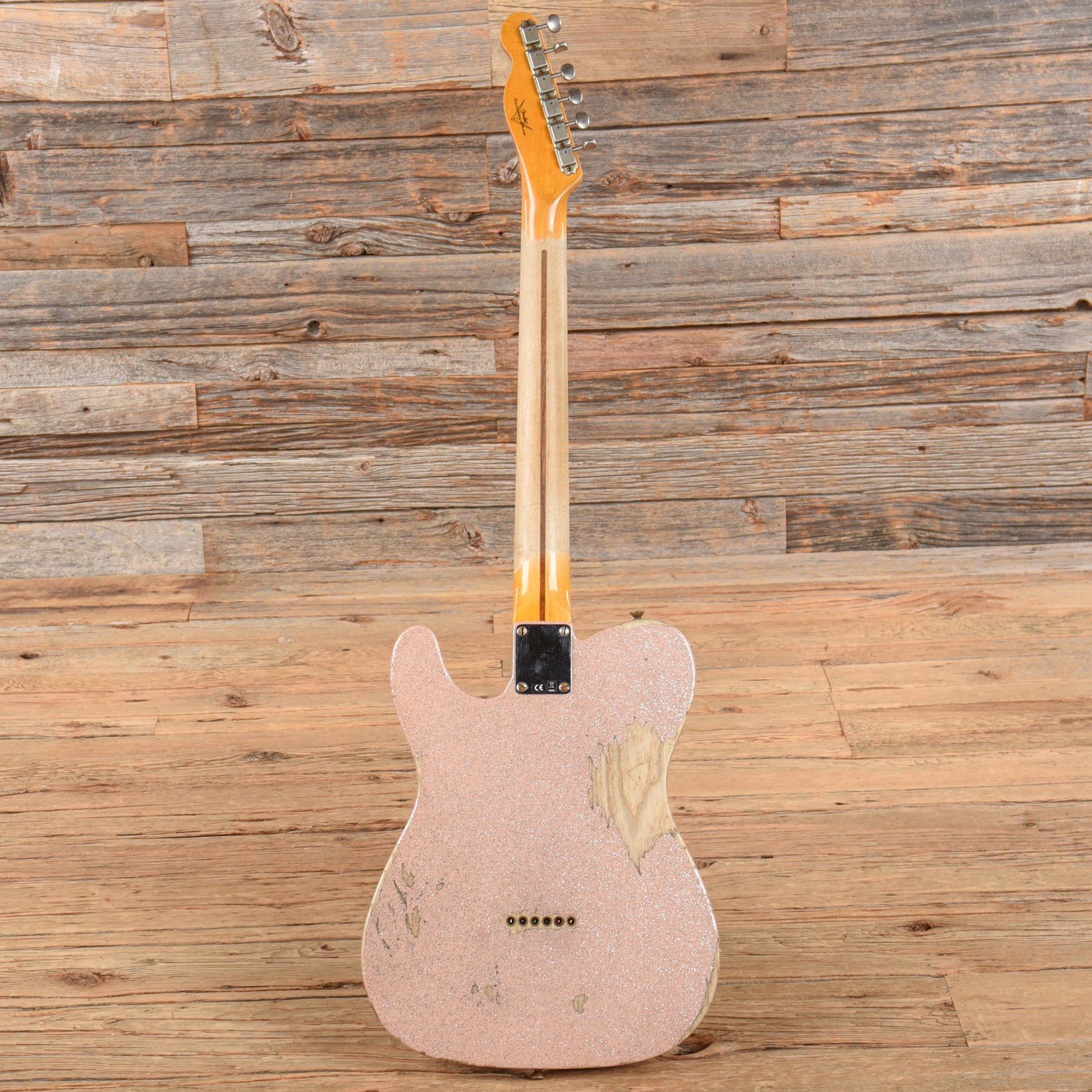 Fender Custom Shop 52 Telecaster Relic Shell Pink Sparkle 2022 Electric Guitars / Solid Body