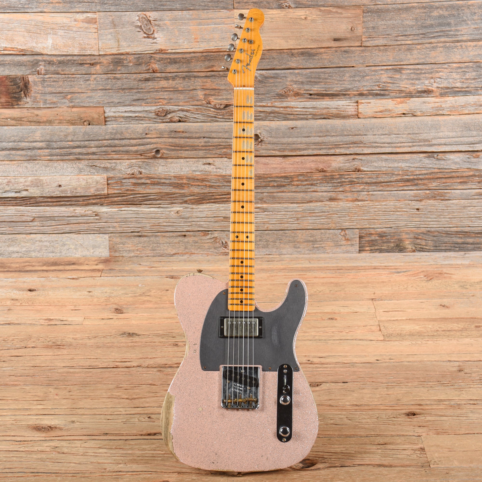 Fender Custom Shop 52 Telecaster Relic Shell Pink Sparkle 2022 Electric Guitars / Solid Body
