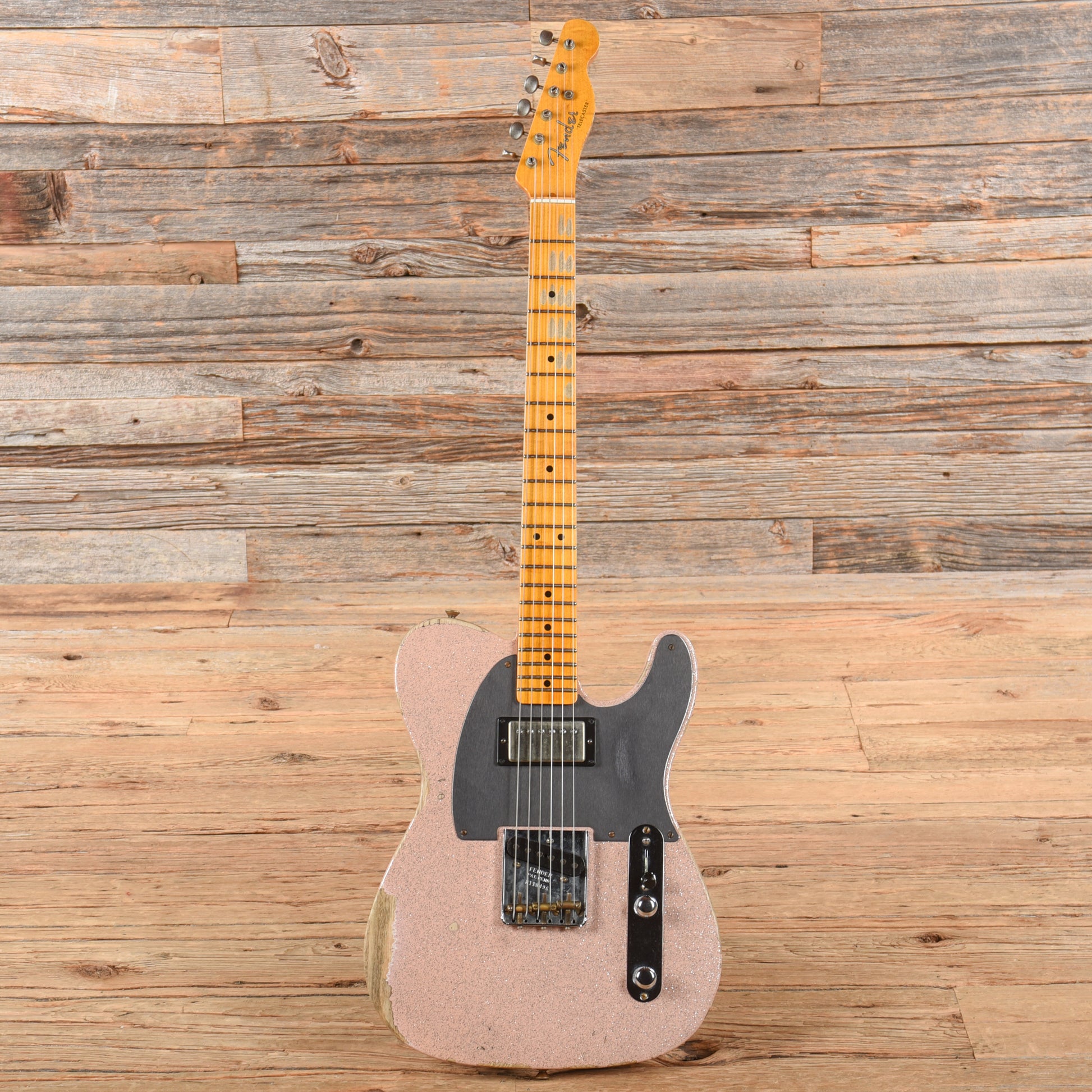 Fender Custom Shop 52 Telecaster Relic Shell Pink Sparkle 2022 Electric Guitars / Solid Body