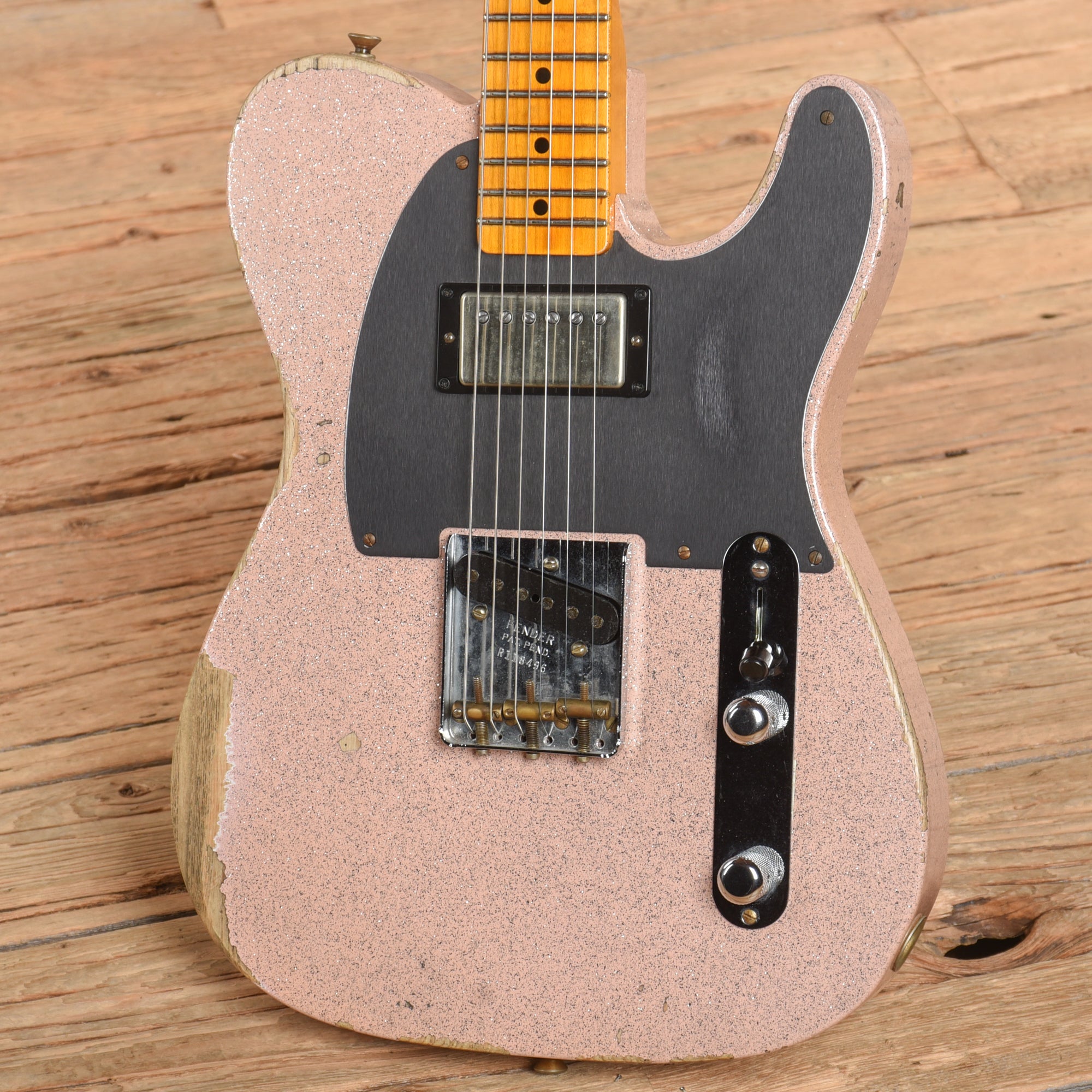 Fender Custom Shop 52 Telecaster Relic Shell Pink Sparkle 2022 Electric Guitars / Solid Body