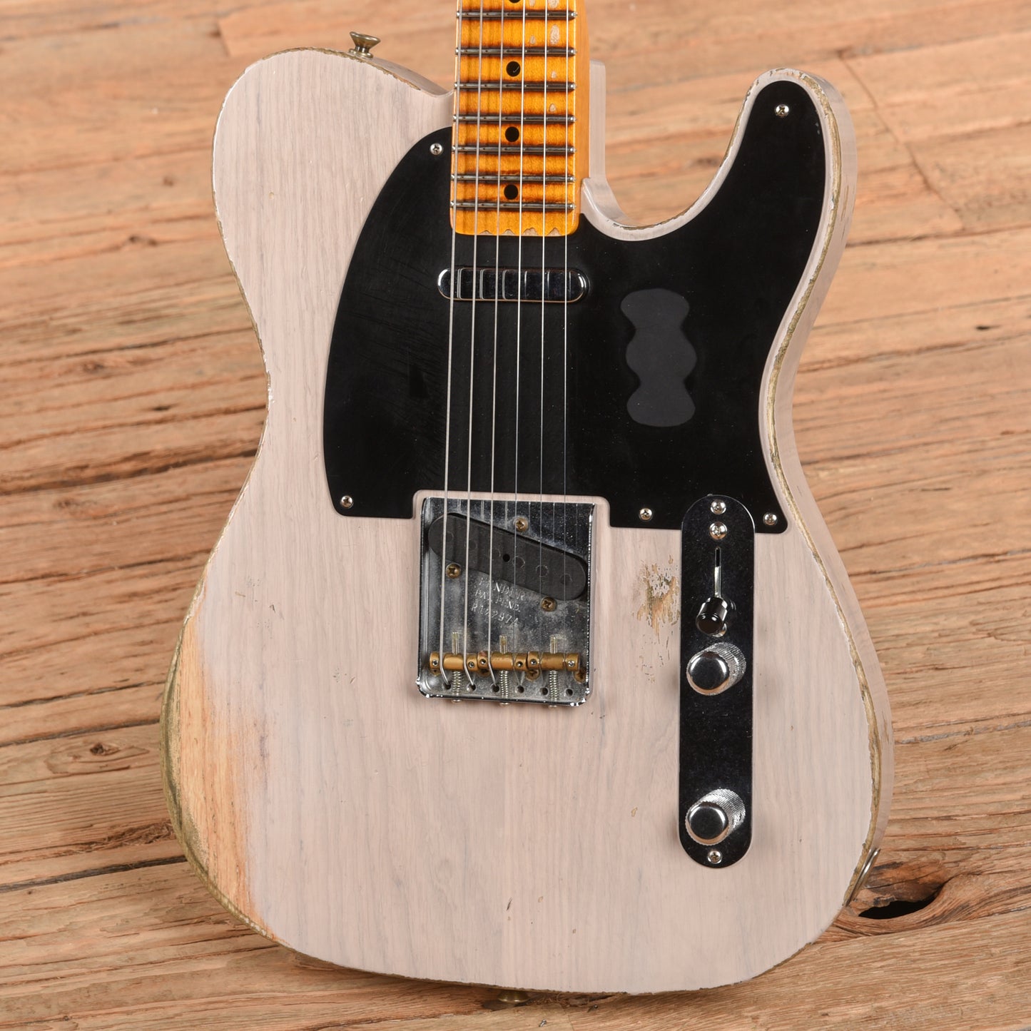 Fender Custom Shop 52 Telecaster Streamline Heavy Relic White 2022 Electric Guitars / Solid Body