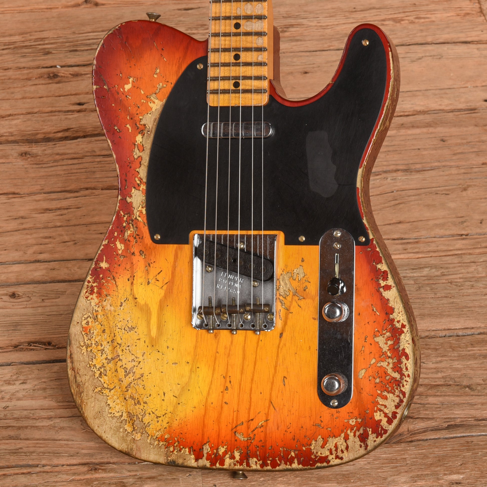Fender Custom Shop '52 Telecaster Super Heavy Relic Aged Cherry Sunburst 2025 Electric Guitars / Solid Body