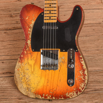 Fender Custom Shop '52 Telecaster Super Heavy Relic Aged Cherry Sunburst 2025 Electric Guitars / Solid Body