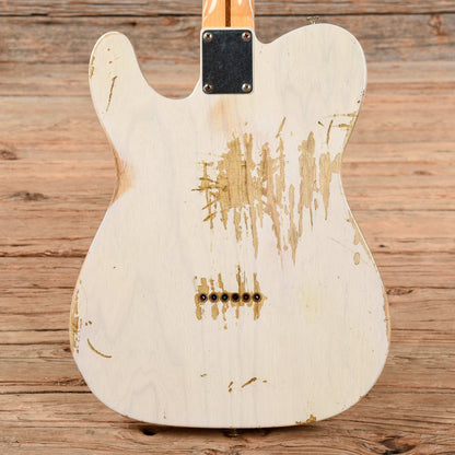 Fender Custom Shop '53 Telecaster Relic Aged White Blonde 2013 Electric Guitars / Solid Body