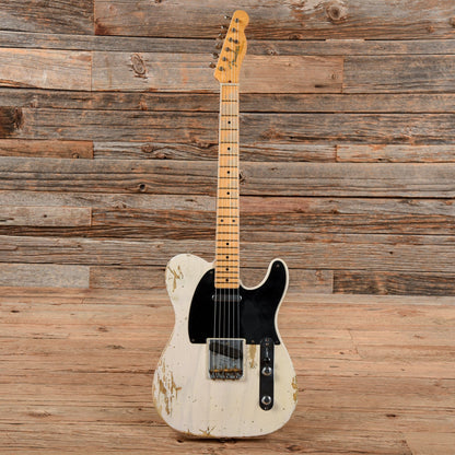 Fender Custom Shop '53 Telecaster Relic Aged White Blonde 2013 Electric Guitars / Solid Body