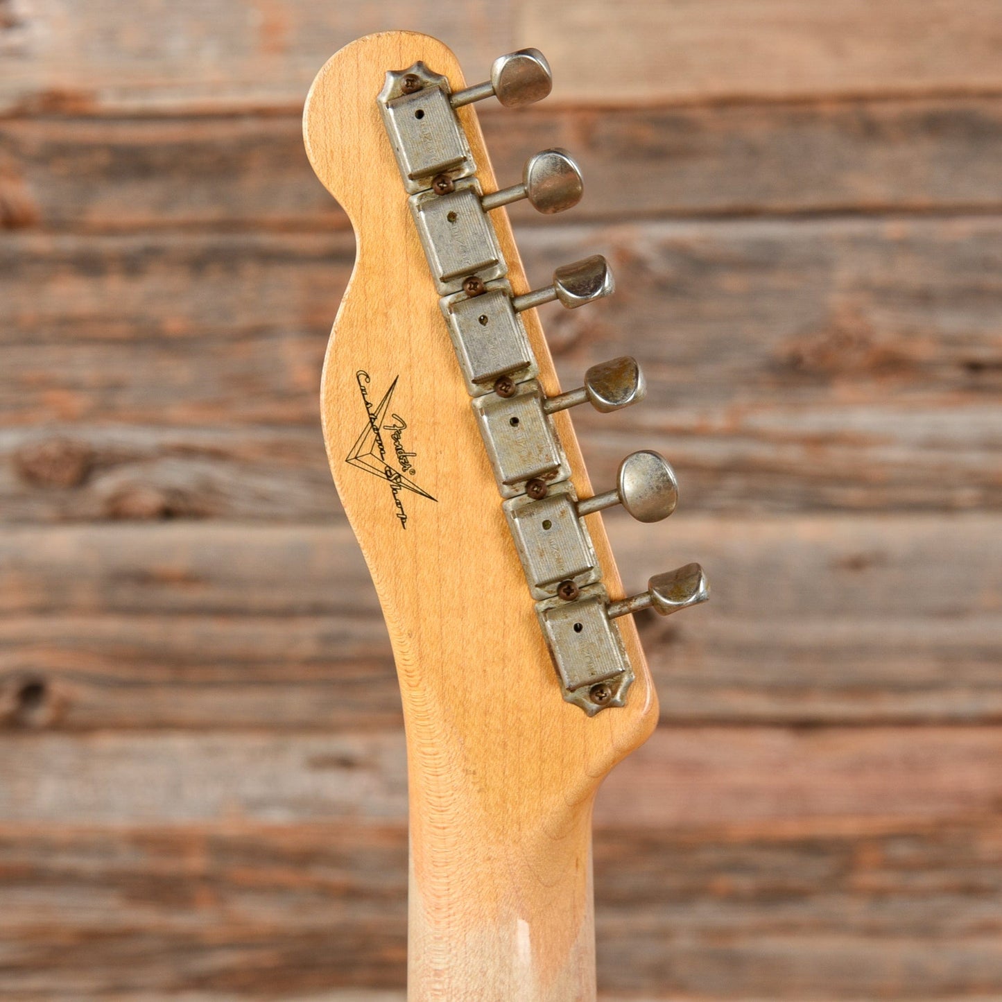 Fender Custom Shop '53 Telecaster Relic Aged White Blonde 2013 Electric Guitars / Solid Body