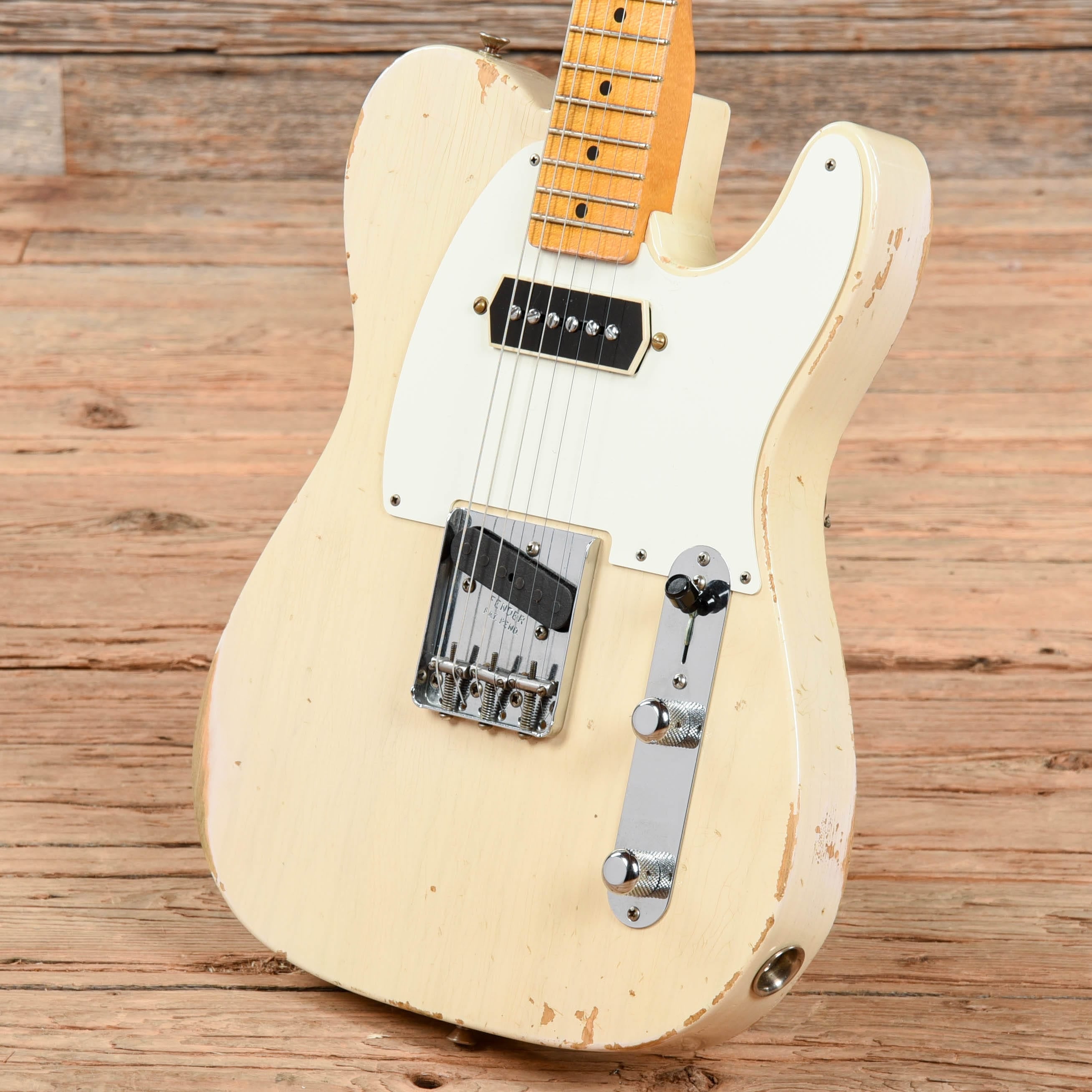 Fender Custom Shop '54 Telecaster Aged White Blonde 2018 Electric Guitars / Solid Body