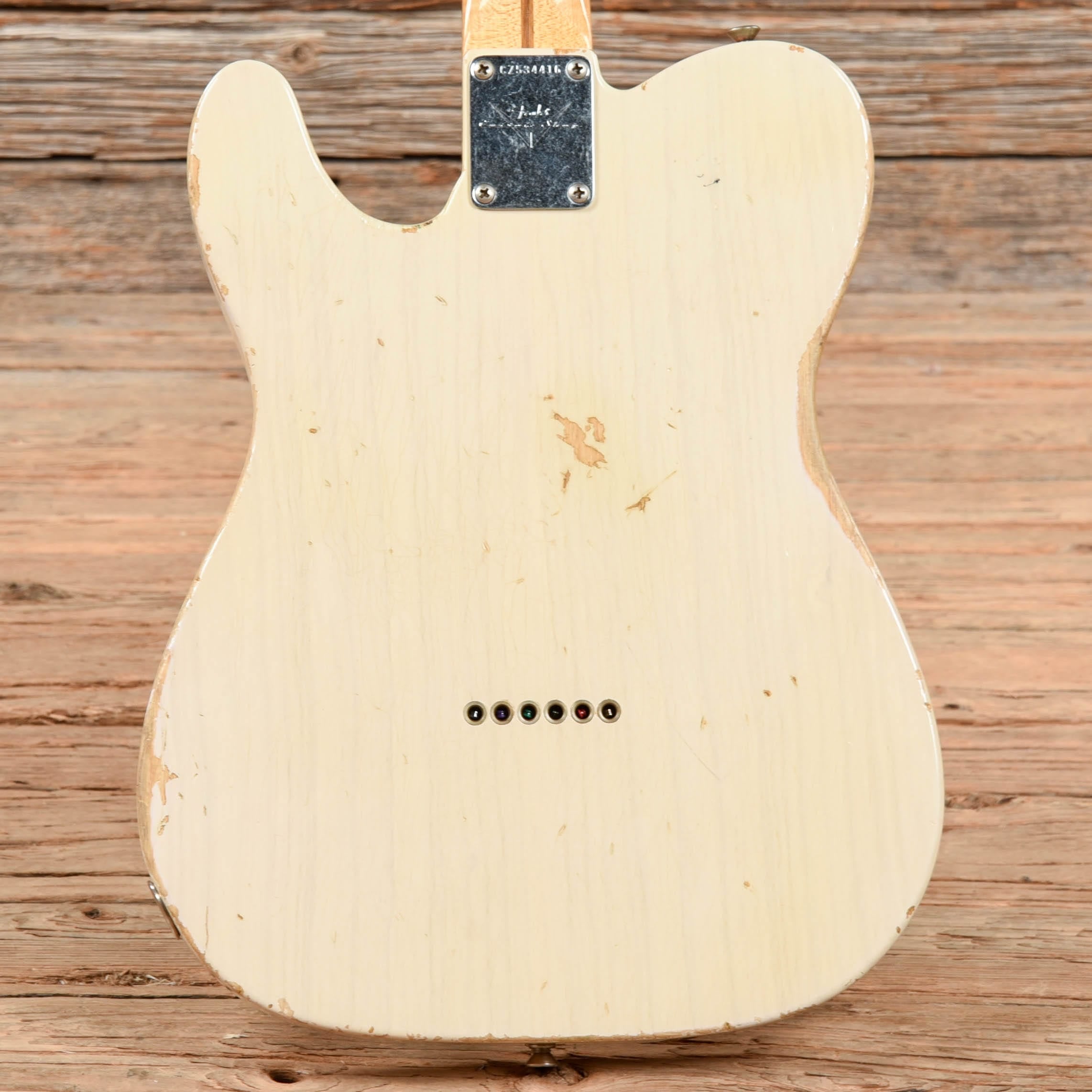 Fender Custom Shop '54 Telecaster Aged White Blonde 2018 Electric Guitars / Solid Body