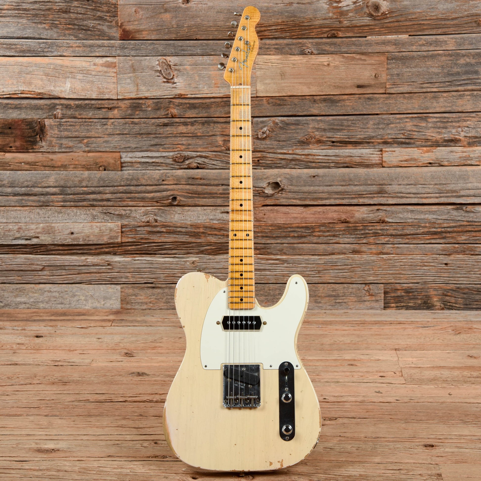 Fender Custom Shop '54 Telecaster Aged White Blonde 2018 Electric Guitars / Solid Body