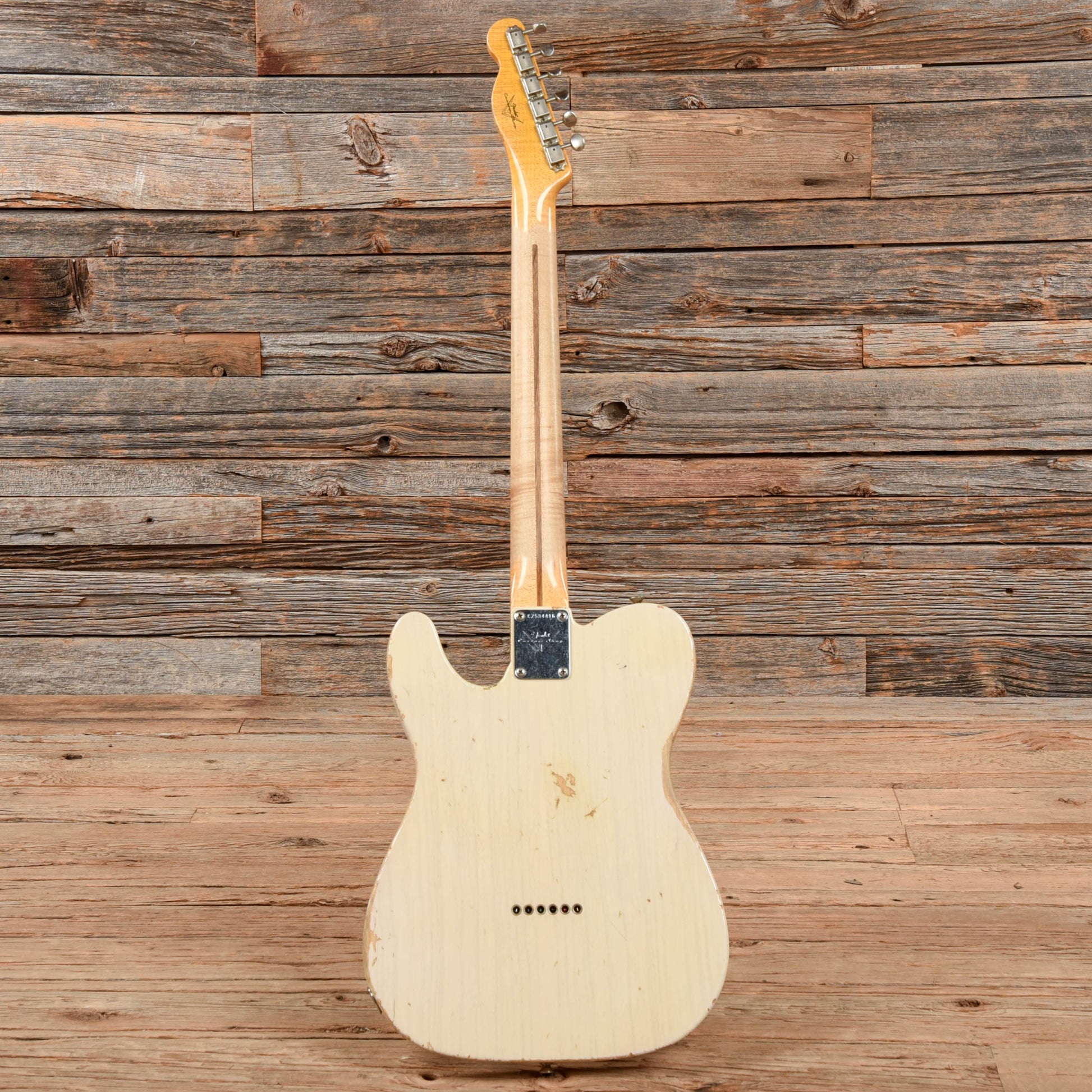 Fender Custom Shop '54 Telecaster Aged White Blonde 2018 Electric Guitars / Solid Body