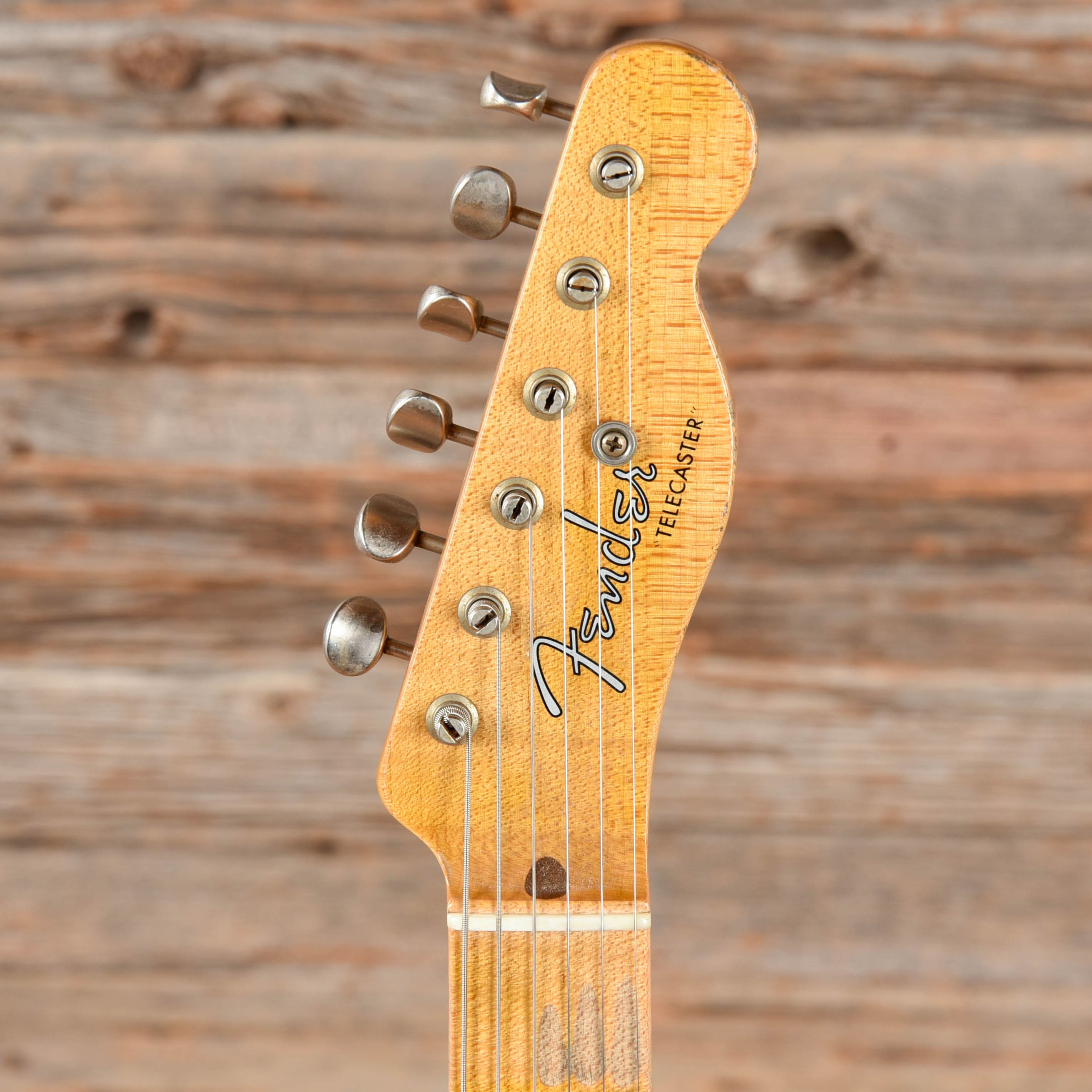 Fender Custom Shop '54 Telecaster Aged White Blonde 2018 Electric Guitars / Solid Body