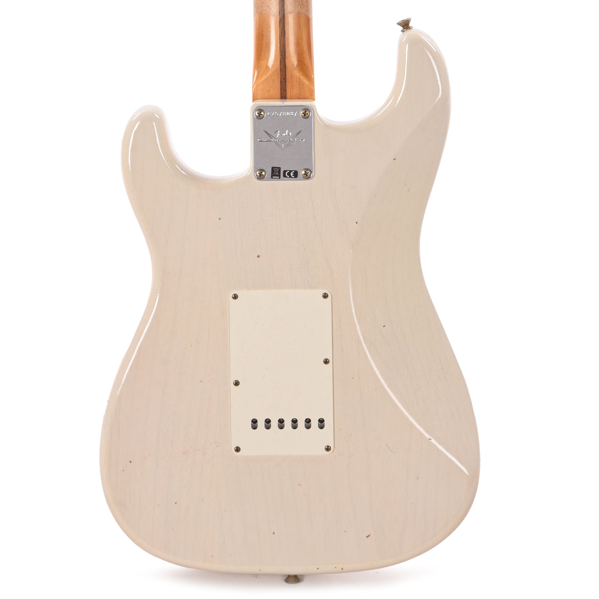 Fender Custom Shop '56 Stratocaster Journeyman Relic Aged White Blonde Electric Guitars / Solid Body