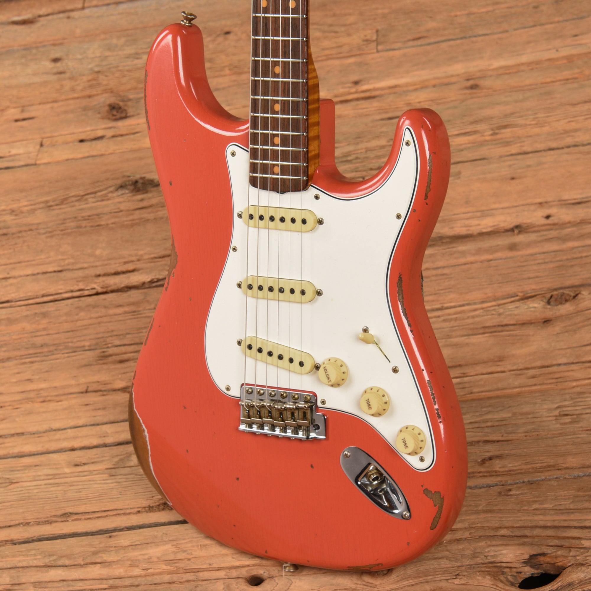 Fender Custom Shop 56 Stratocaster Relic Tomatillo Tahitian Coral 2019 Electric Guitars / Solid Body