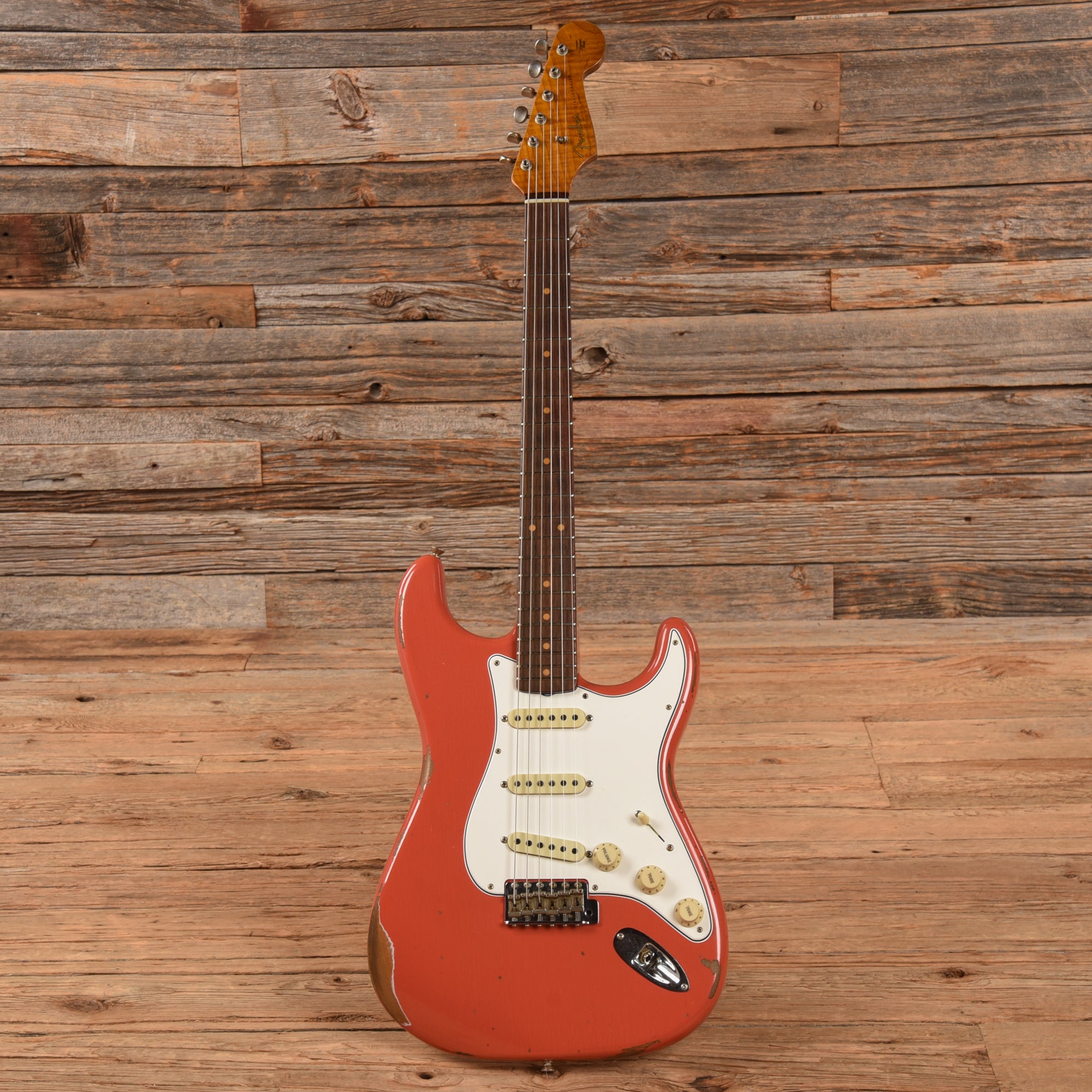 Fender Custom Shop 56 Stratocaster Relic Tomatillo Tahitian Coral 2019 Electric Guitars / Solid Body