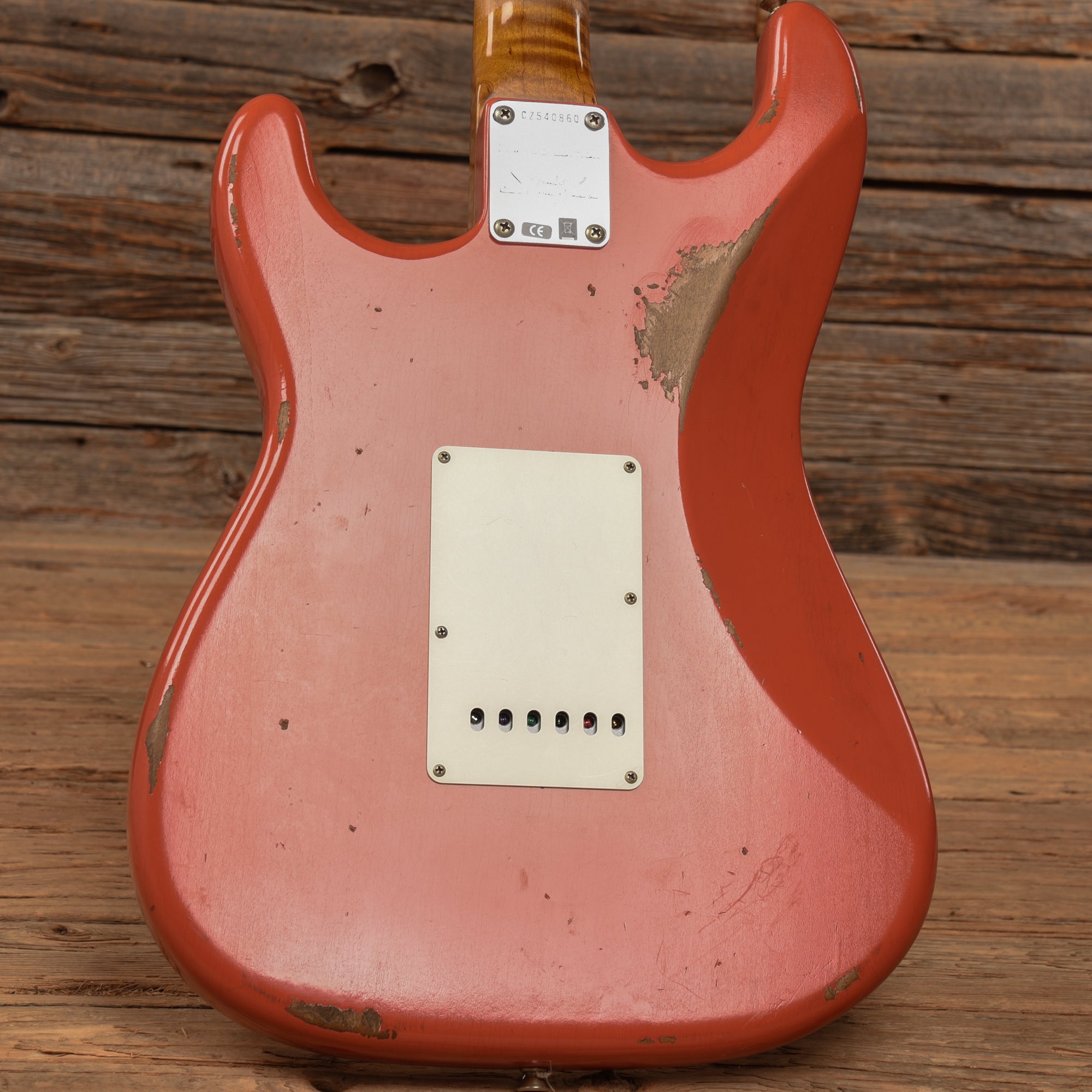 Fender Custom Shop 56 Stratocaster Relic Tomatillo Tahitian Coral 2019 Electric Guitars / Solid Body