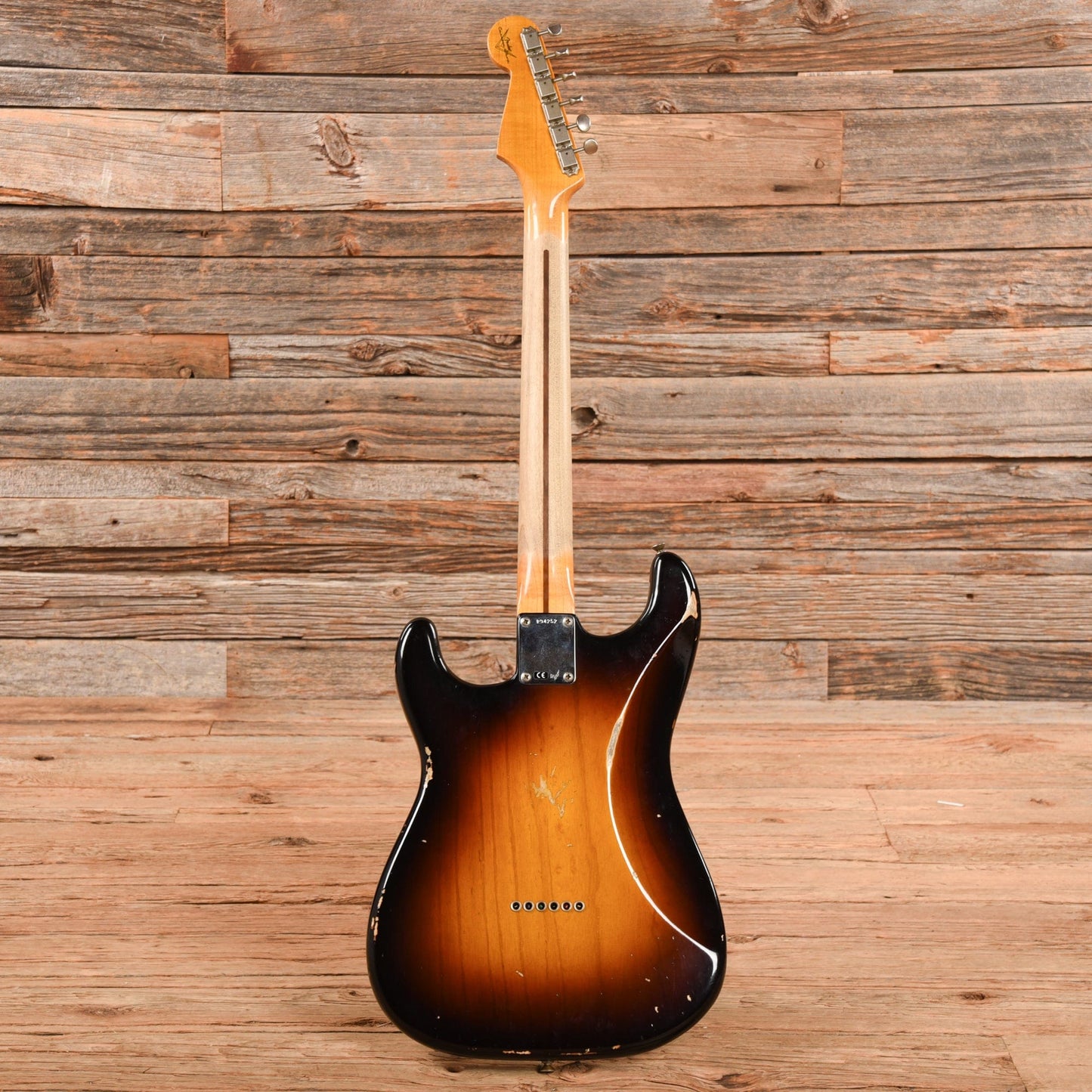 Fender Custom Shop '57 Hardtail Stratocaster Ash Relic Sunburst 2018 Electric Guitars / Solid Body