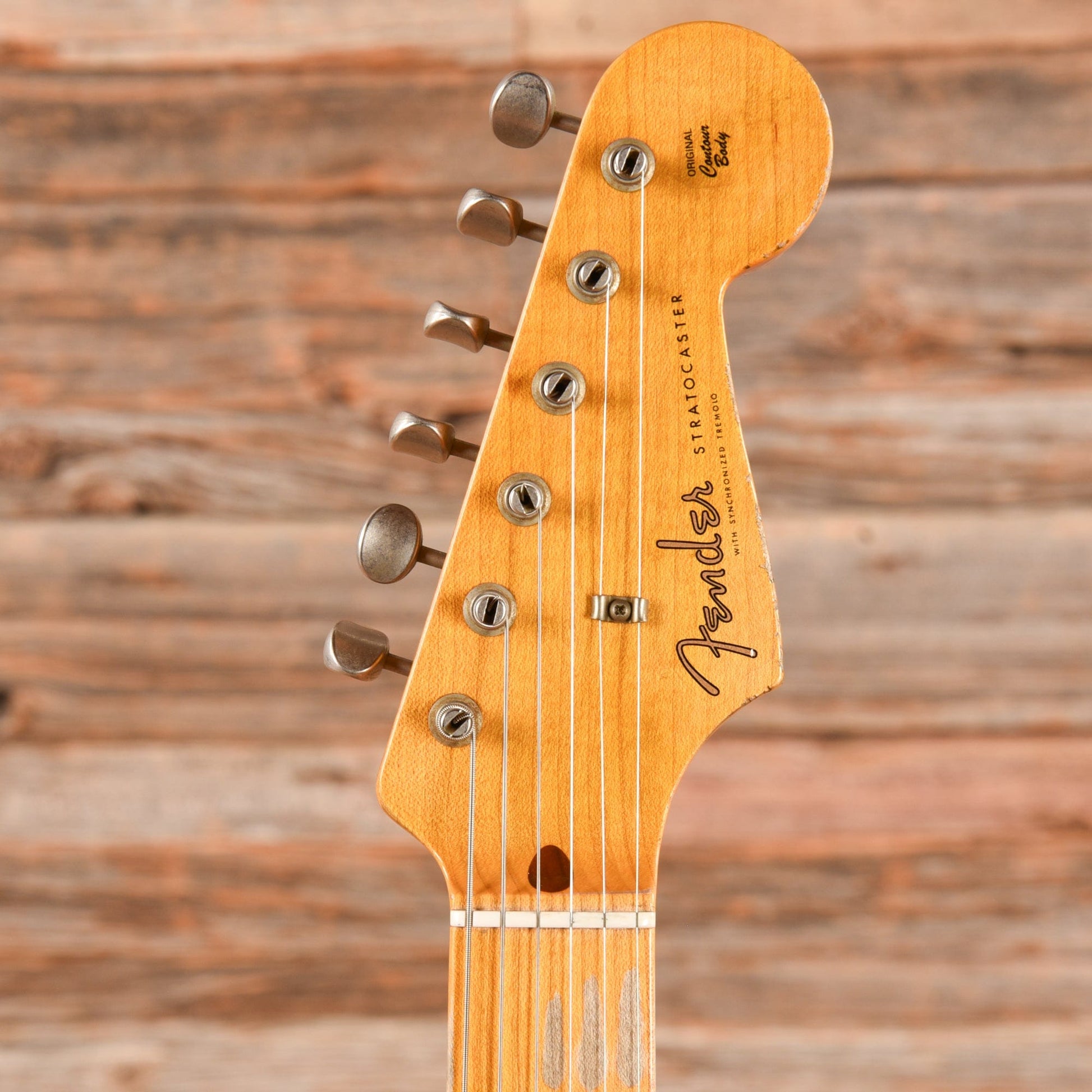 Fender Custom Shop '57 Hardtail Stratocaster Ash Relic Sunburst 2018 Electric Guitars / Solid Body