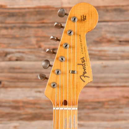 Fender Custom Shop '57 Hardtail Stratocaster Ash Relic Sunburst 2018 Electric Guitars / Solid Body