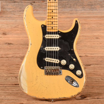 Fender Custom Shop '57 Stratocaster Heavy Relic Nocaster Blonde 2008 Electric Guitars / Solid Body