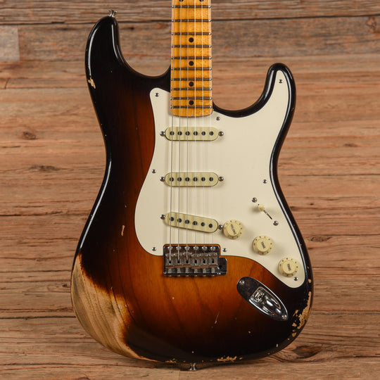 Fender Custom Shop '57 Stratocaster Heavy Relic Sunburst 2020 Electric Guitars / Solid Body