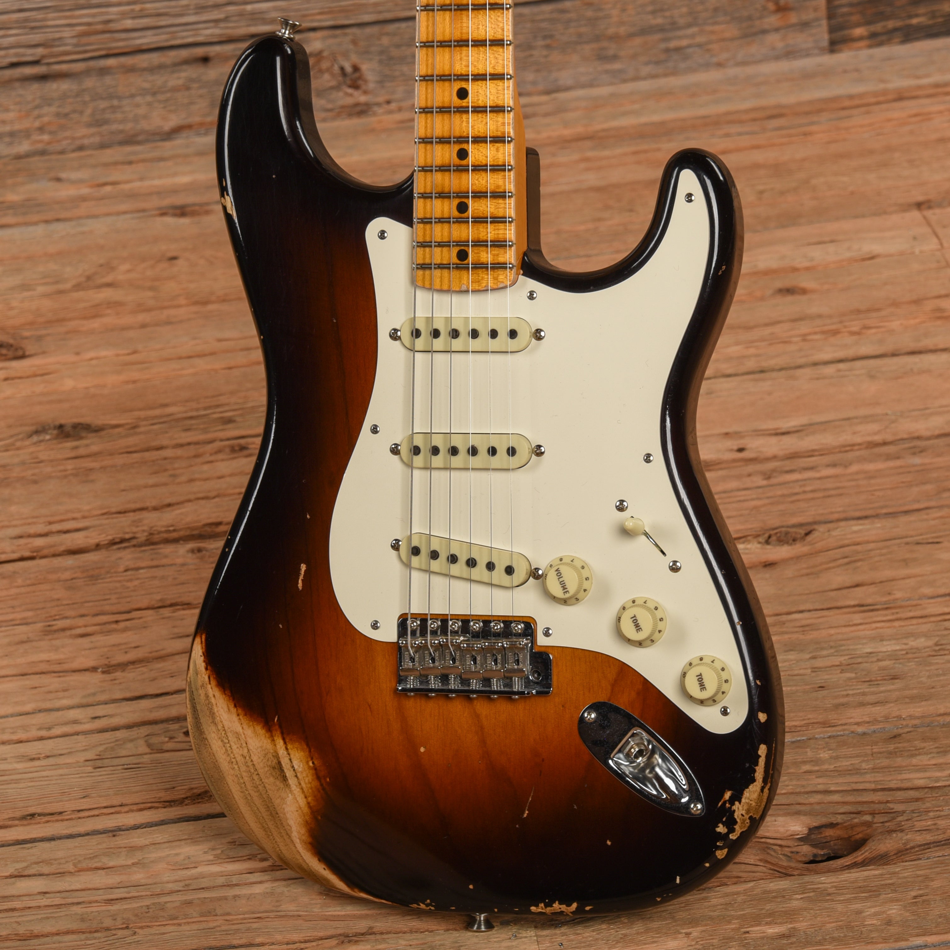 Fender Custom Shop '57 Stratocaster Heavy Relic Sunburst 2020 Electric Guitars / Solid Body