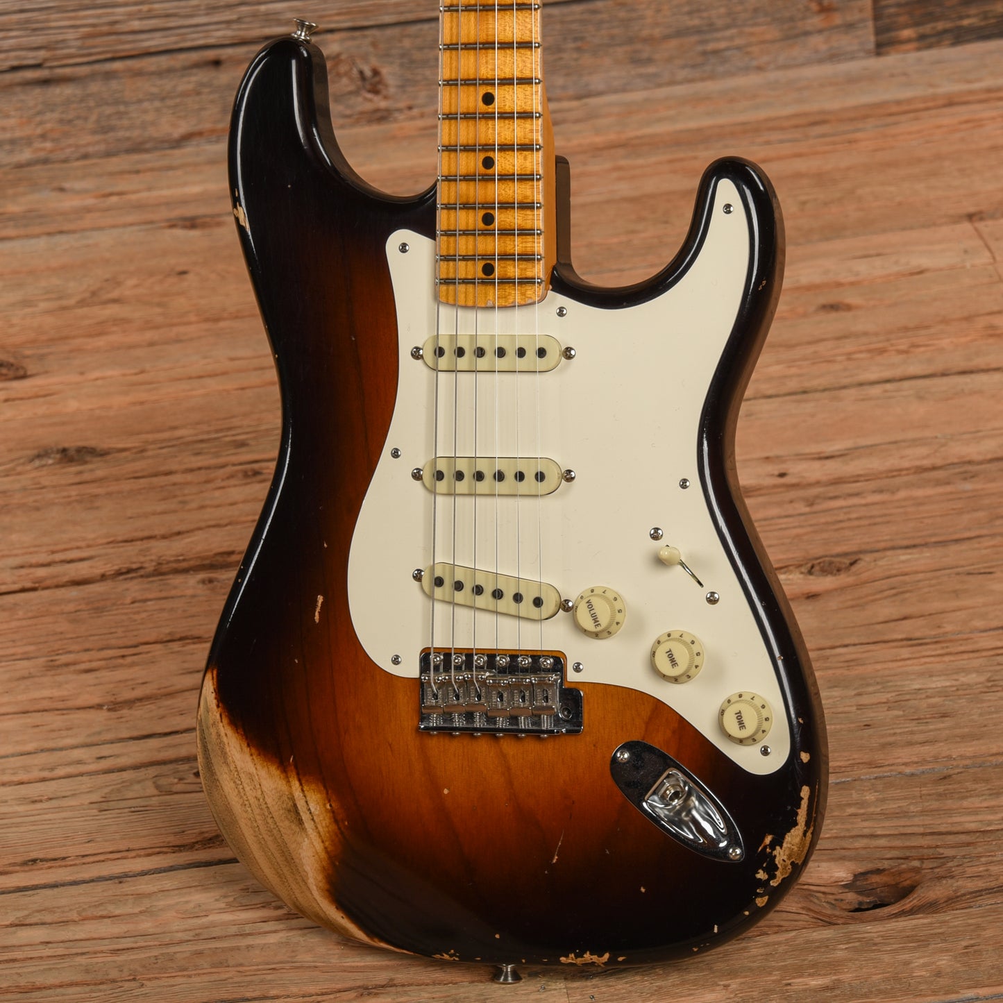Fender Custom Shop '57 Stratocaster Heavy Relic Sunburst 2020 Electric Guitars / Solid Body