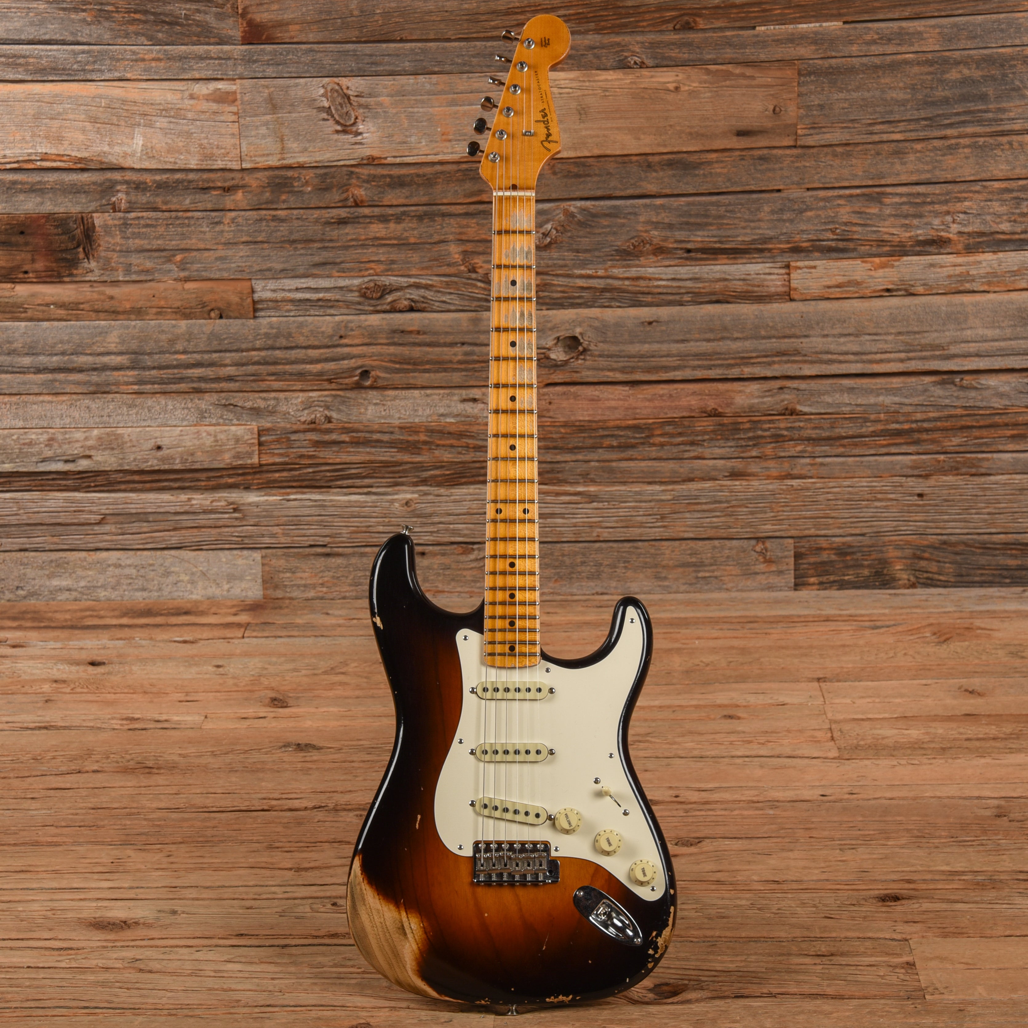 Fender Custom Shop '57 Stratocaster Heavy Relic Sunburst 2020 Electric Guitars / Solid Body