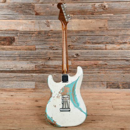 Fender Custom Shop '57 Stratocaster Heavy Relic White 2023 Electric Guitars / Solid Body