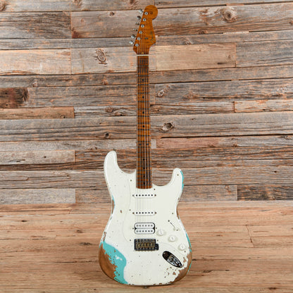 Fender Custom Shop '57 Stratocaster Heavy Relic White 2023 Electric Guitars / Solid Body