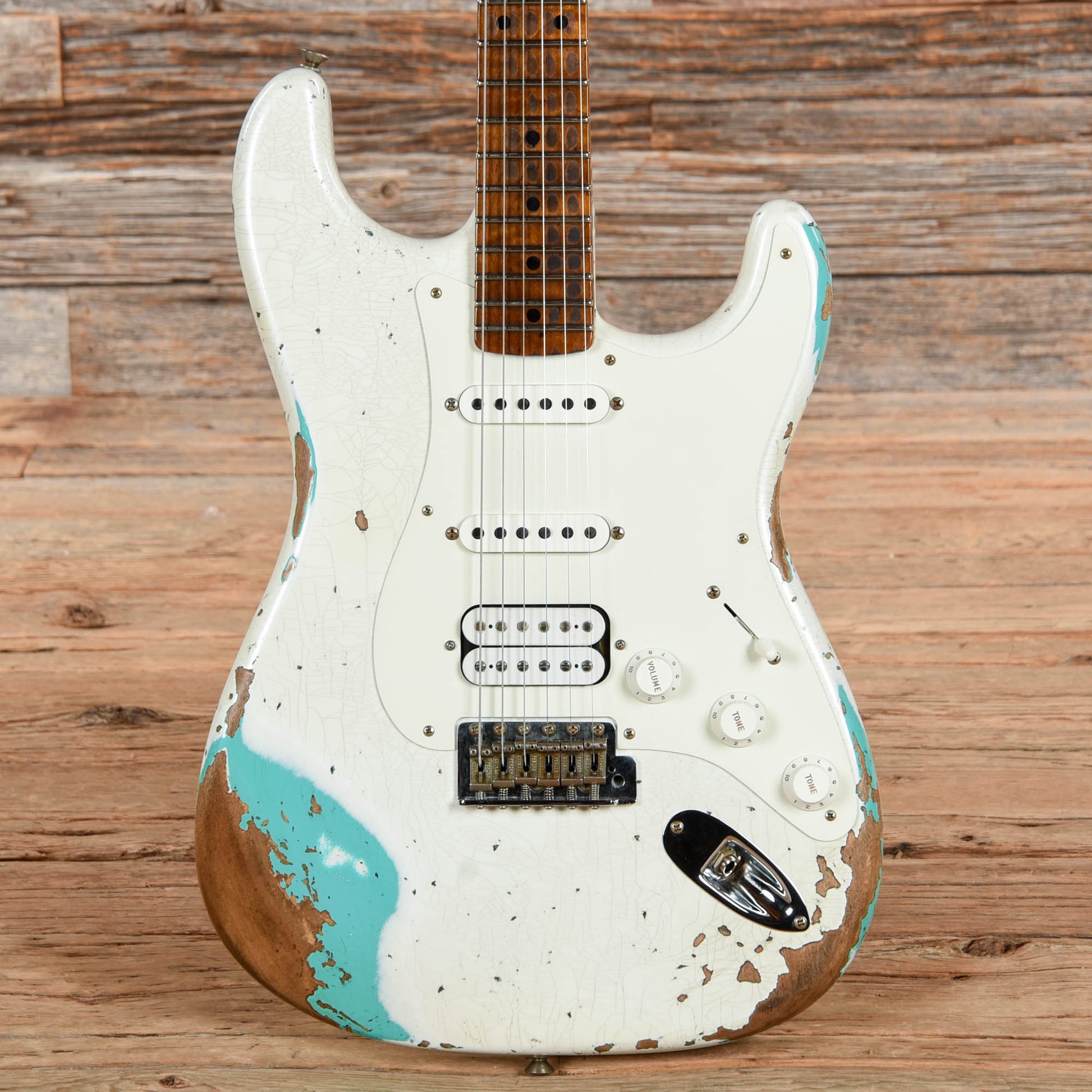 Fender Custom Shop '57 Stratocaster Heavy Relic White 2023 Electric Guitars / Solid Body