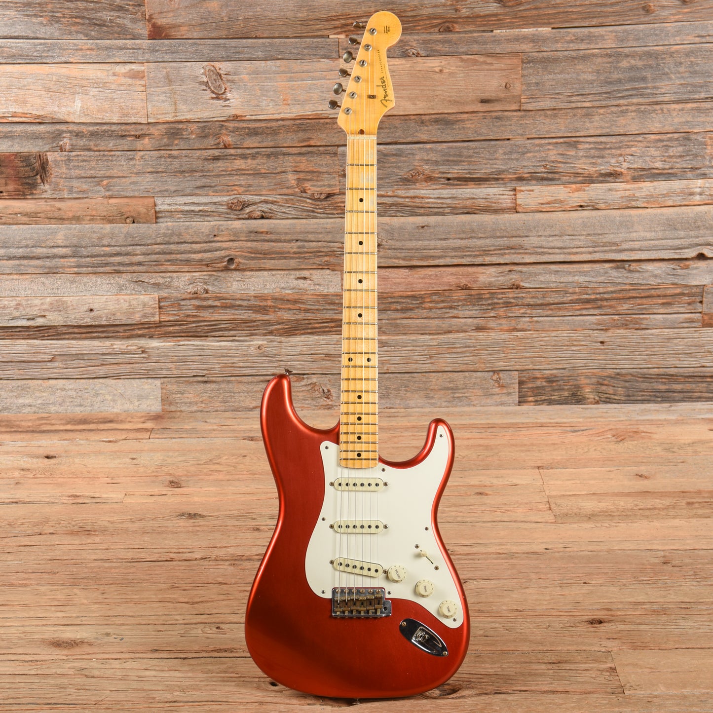 Fender Custom Shop '57 Stratocaster Journeyman Relic Candy Apple Red 2022 Electric Guitars / Solid Body