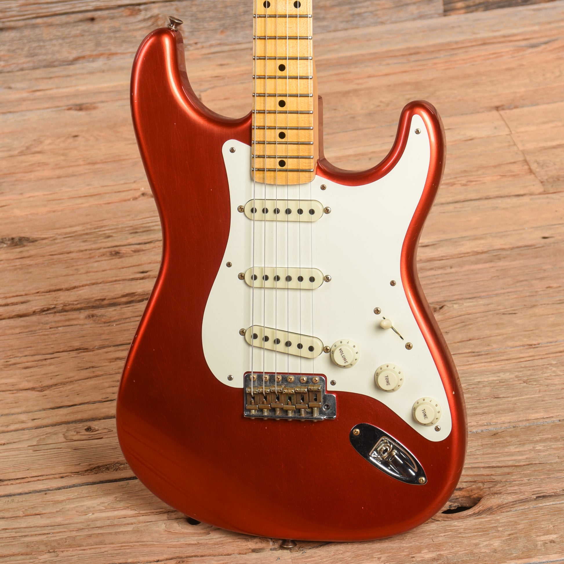 Fender Custom Shop '57 Stratocaster Journeyman Relic Candy Apple Red 2022 Electric Guitars / Solid Body