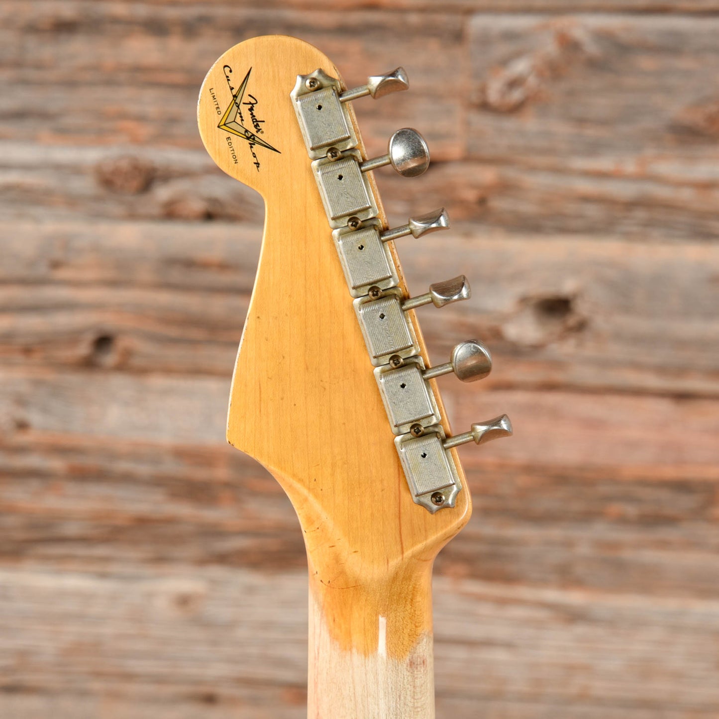 Fender Custom Shop '57 Stratocaster Relic Aged Black 2023 Electric Guitars / Solid Body