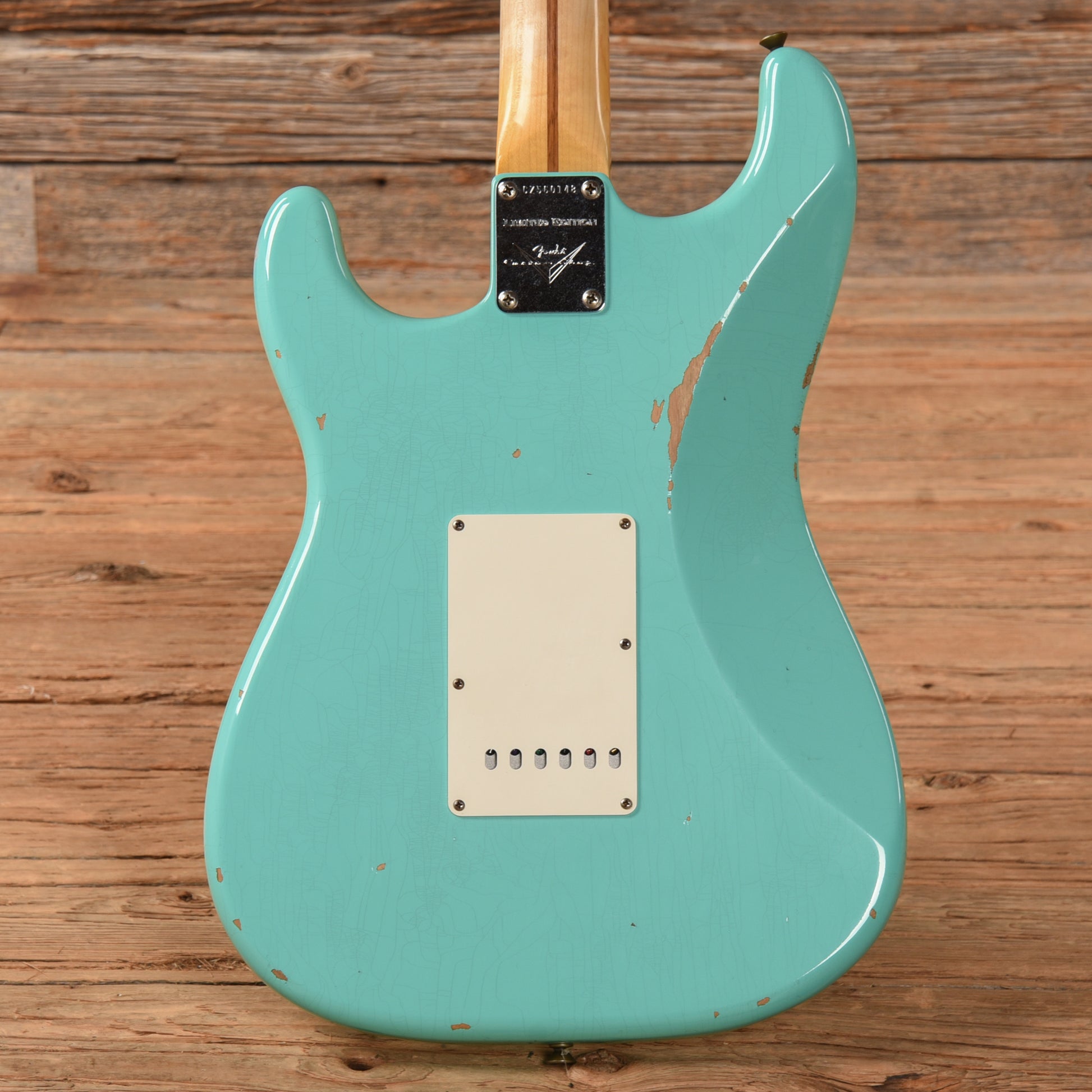 Fender Custom Shop '57 Stratocaster Relic Faded Aged Sea Foam Green 2022 Electric Guitars / Solid Body
