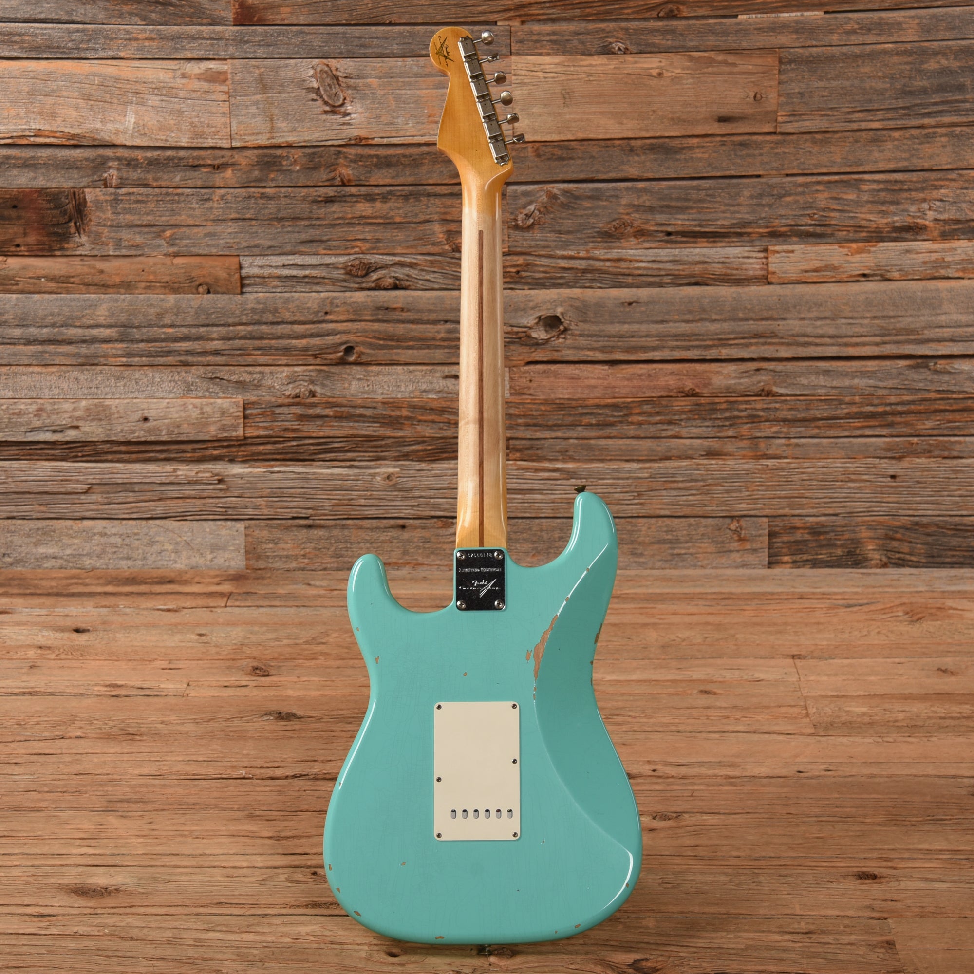 Fender Custom Shop '57 Stratocaster Relic Faded Aged Sea Foam Green 2022 Electric Guitars / Solid Body