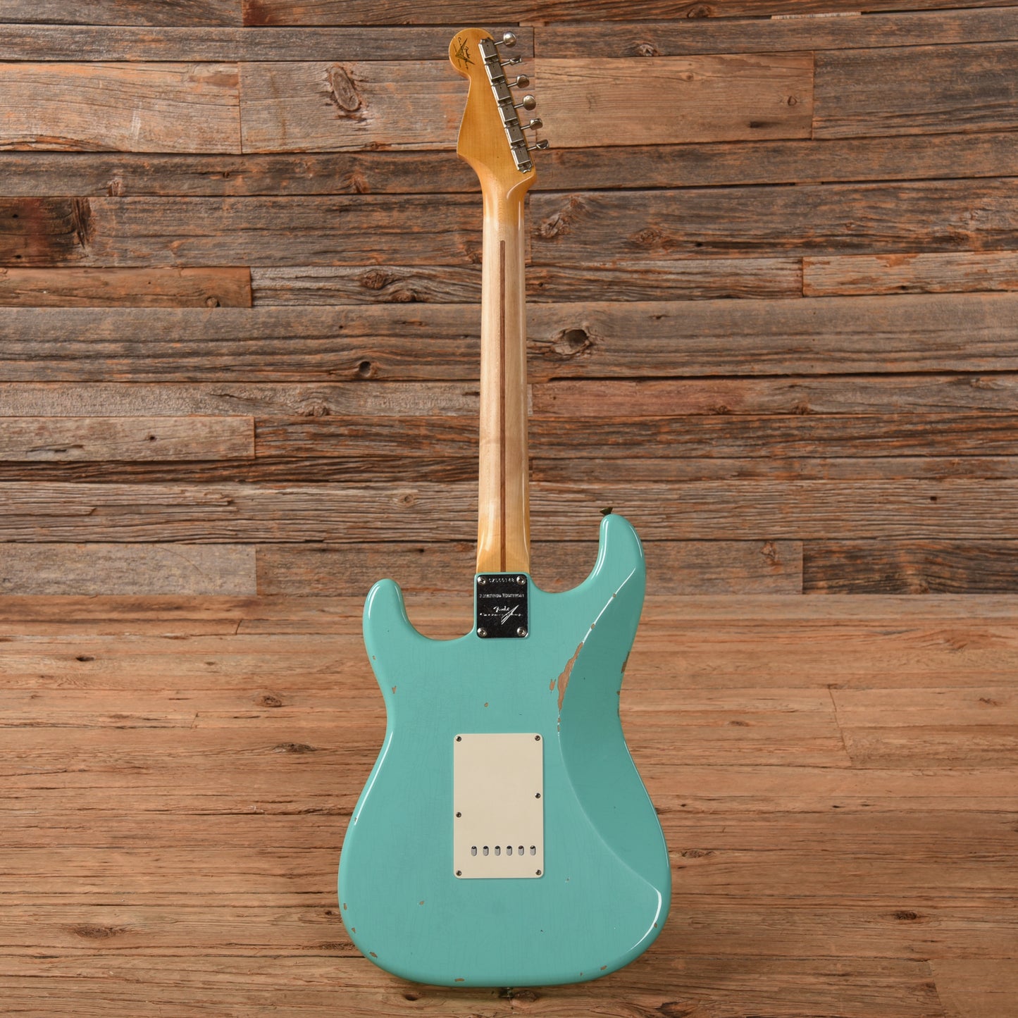 Fender Custom Shop '57 Stratocaster Relic Faded Aged Sea Foam Green 2022 Electric Guitars / Solid Body